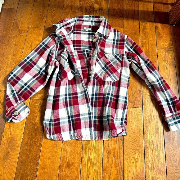 Lucky Brand Long Sleeve Plaid - Picture 2 of 7